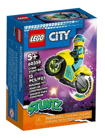 Lego CITY 60358 Cybermotocykl kaskaderski