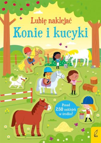 Lubię naklejać. Konie i kucyki