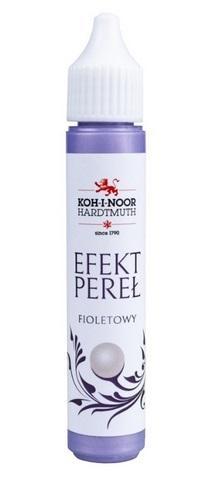 Pisak z efektem perłowym fioletowy 30ml