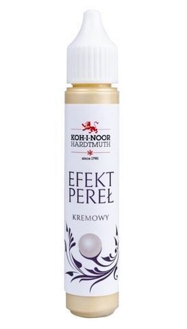 Pisak z efektem perłowym kremowy 30ml