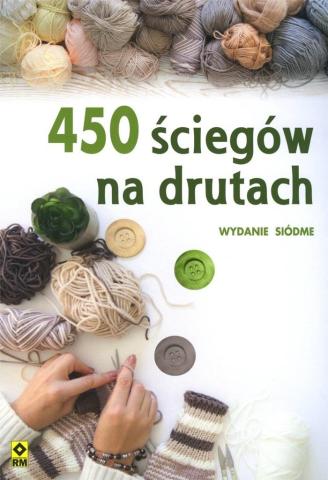 450 ściegów na drutach w.7