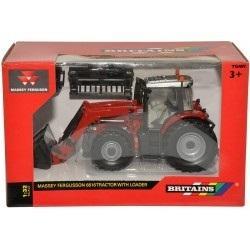 Britains Massey Ferguson traktor 6616 z ładowarką