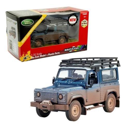 Britains Land Rover Defender ubłocony TOMY