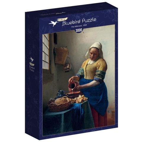 Puzzle 3000 Mleczarka, Vermeer, 1661