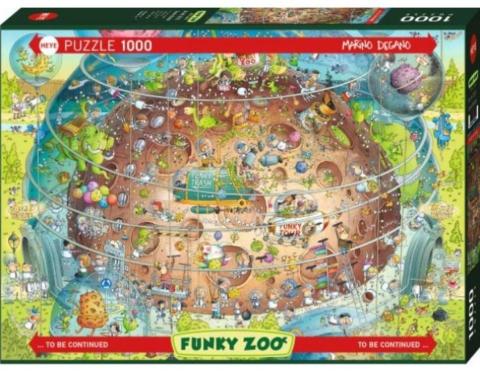 Puzzle 1000 Funky ZOO - Kosmiczne ZOO