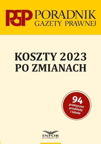 Koszty 2023 po zmianach