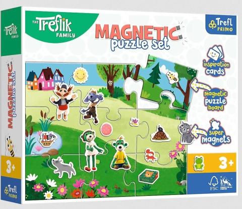 Puzzle magnetyczne Treflikowy dzień TREFL