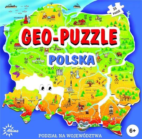 Geo puzzle - Polska ABINO