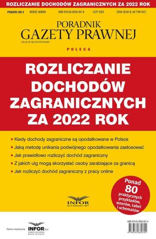 Rozliczenia dochodów zagranicznych za 2022