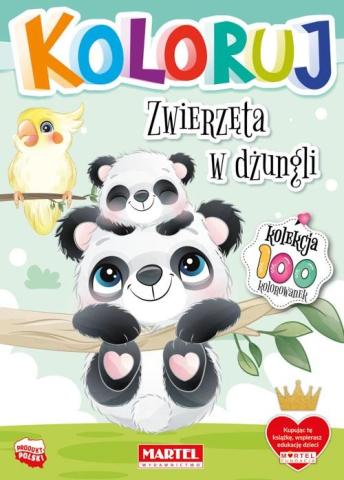 Koloruj - Zwierzęta w dżungli