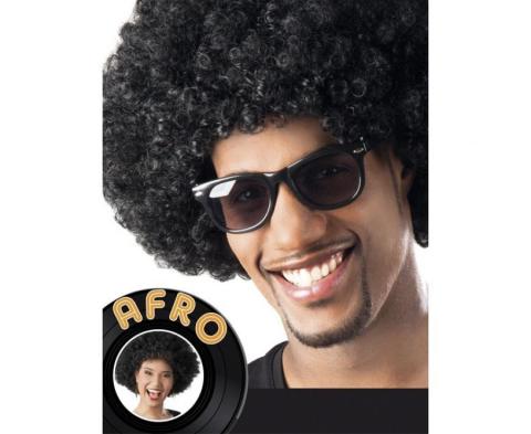 Peruka afro czarna