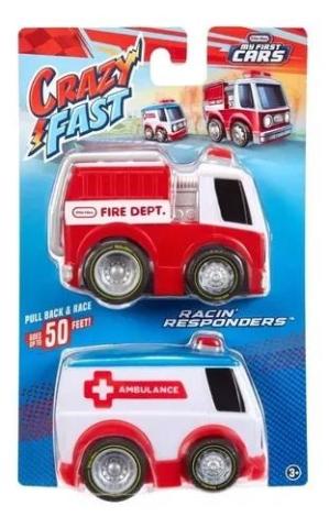 Crazy Fast Cars 2-Pack - Racin Responders