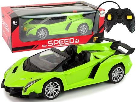 Auto zdalnie sterowane R/C 1:18 zielone