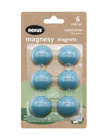 Magnesy 6szt