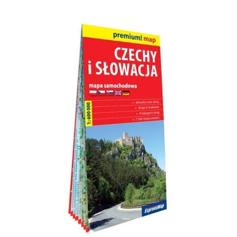 Premium! map Czechy i Słowacja 1:600 000