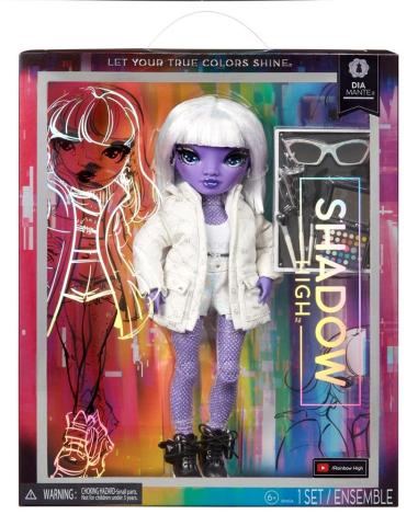 Shadow High Fashion Doll - HG Purple (3szt)