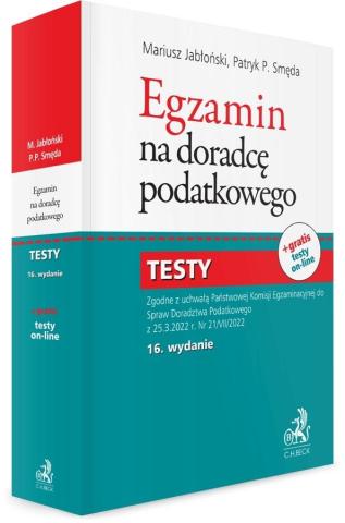 Egzamin na doradcę podatkowego. Testy