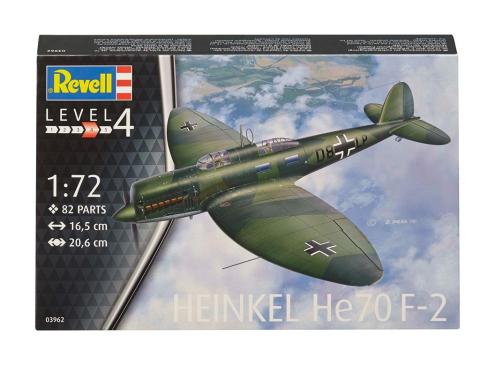 Samolot 1:72 Heinkel He 70 F-2