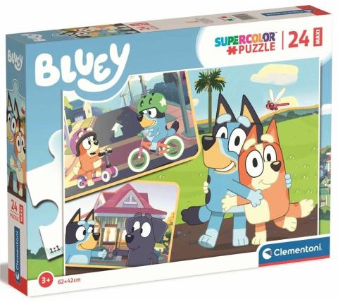 Puzzle 24 Maxi Superkolor Bluey