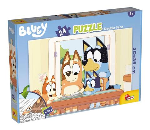 Puzzle dwustronne 24 Bluey