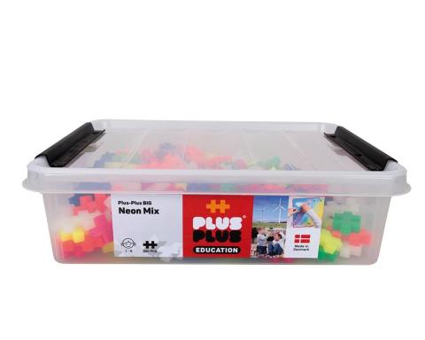 Klocki Plus-Plus Big Mix neon 200el