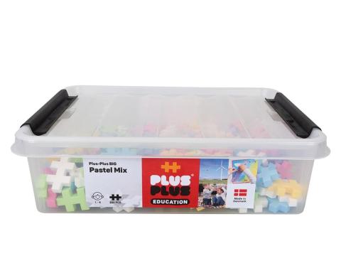 Klocki Plus-Plus Big Mix pastel 200el