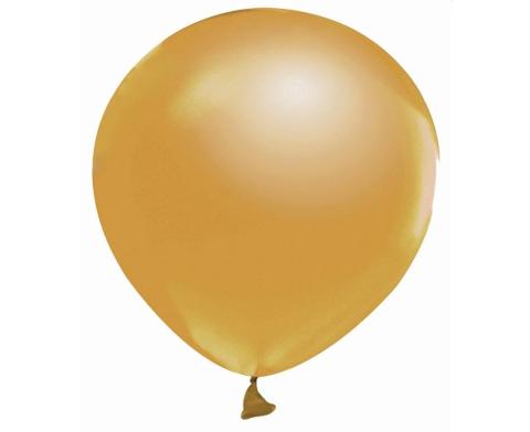 Balony Beauty&Charm metaliki złote 20szt