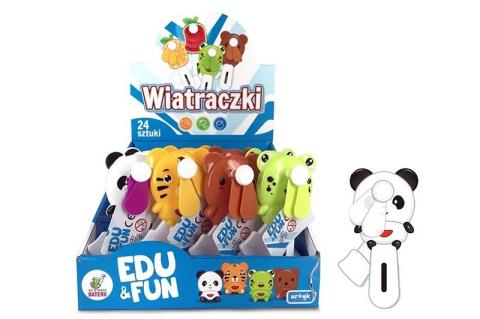 Wiatraczek Zwierzaczek Edu&Fun