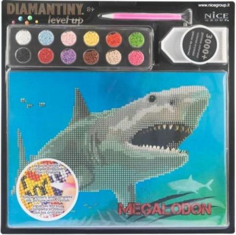 Mozaika diamentowa Level Up - Megalodon