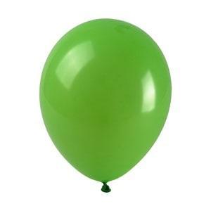 Balony pastelowe ciemnozielone 25cm 100szt