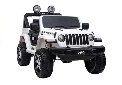 Jeep Rubicon 4x4 na akumulator biały