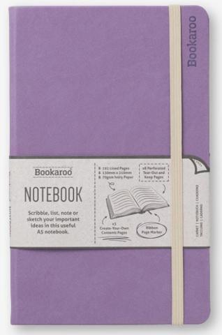 Bookaroo Notatnik Journal A5 - Jasny fiolet