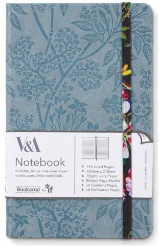 Bookaroo Notatnik Journal A5 Kilburn Black Floral