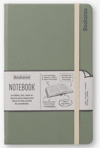 Bookaroo Notatnik Journal A5 - Zielony