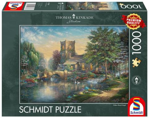 Puzzle 1000 Thomas Kinkade, Kaplica