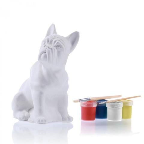 Figurka do pomalowania - Bulldog Classic 15cm