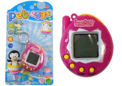 Tamagotchi w jajku zwierzątko różowe