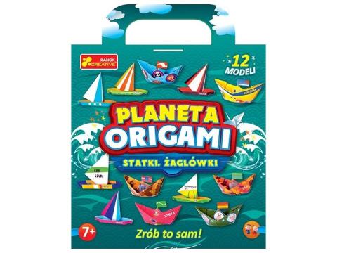 Planeta origami. Statki. żaglówki