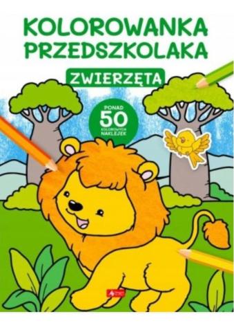 Kolorowanka przedszkolaka. Zwierzęta