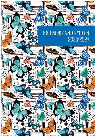 Kalendarz nauczyciela 2023/24 B6 tyg. PCV Motyl