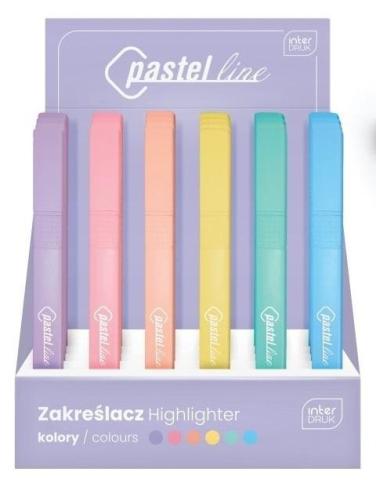 Zakreślacz pastelowy Pastel Line (24szt)