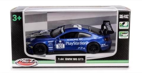 MSZ 1:44 BMW M6 GT3/67381A/blue