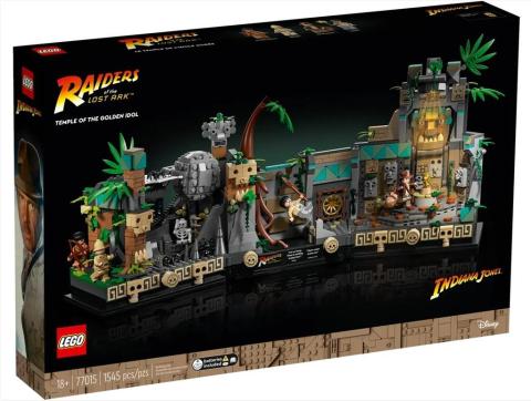 Lego INDIANA JONES 77015 Świątynia złotego posążka