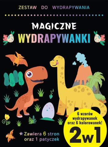 Wydrapywanka i kolorowanka 2w1