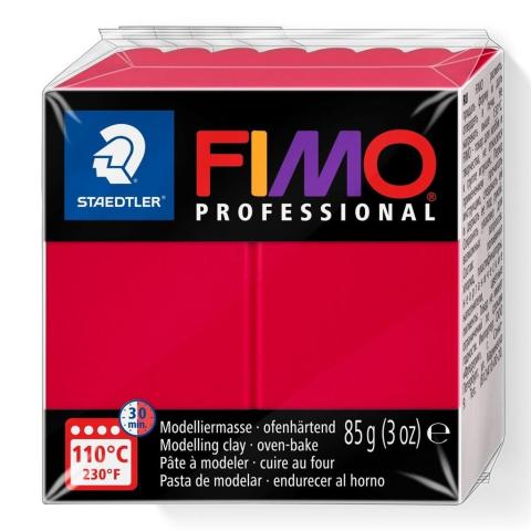 Masa termoutwardzalna Fimo 85g karminowy