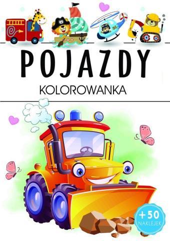 Pojazdy - kolorowanka