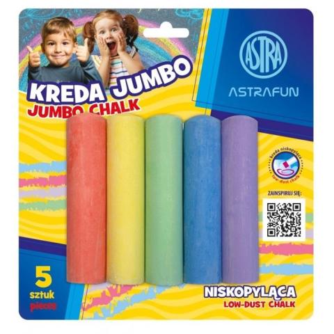 Kreda Jumbo Fun 5szt ASTRA