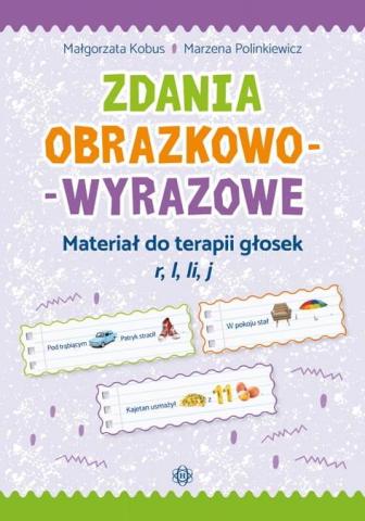 Zdania obrazkowo-wyrazowe - r, l, li, j w.2023