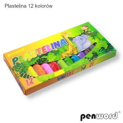 Plastelina 12 kolorów