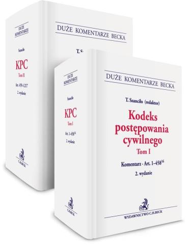 Kodeks postępowania cywilnego T.1-2 w.2